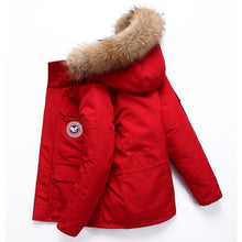 Load image into Gallery viewer, Winter Feather Men's down Jacket Short Canada down Jacket Outdoor Workwear  Thick Warm Men's Winter Jacket