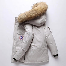 Load image into Gallery viewer, Winter Feather Men's down Jacket Short Canada down Jacket Outdoor Workwear  Thick Warm Men's Winter Jacket